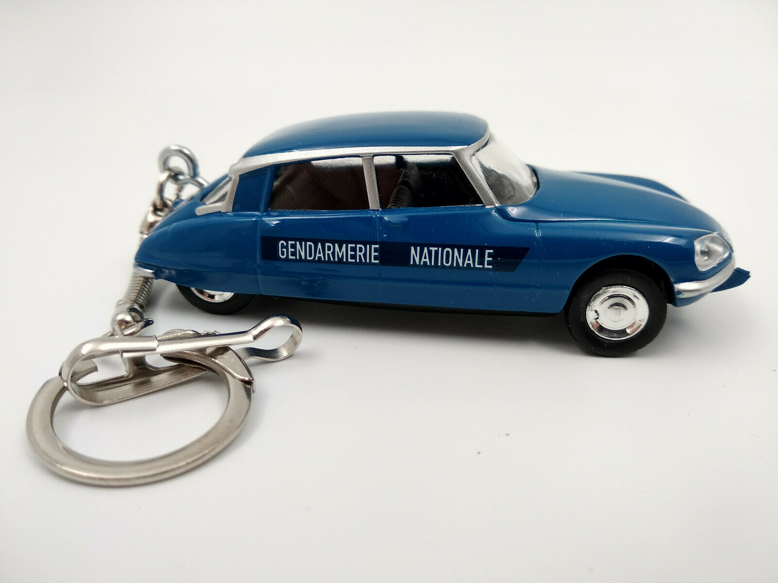 Porte clé Citroën DS police neuf en métal idée cadeau sympa 