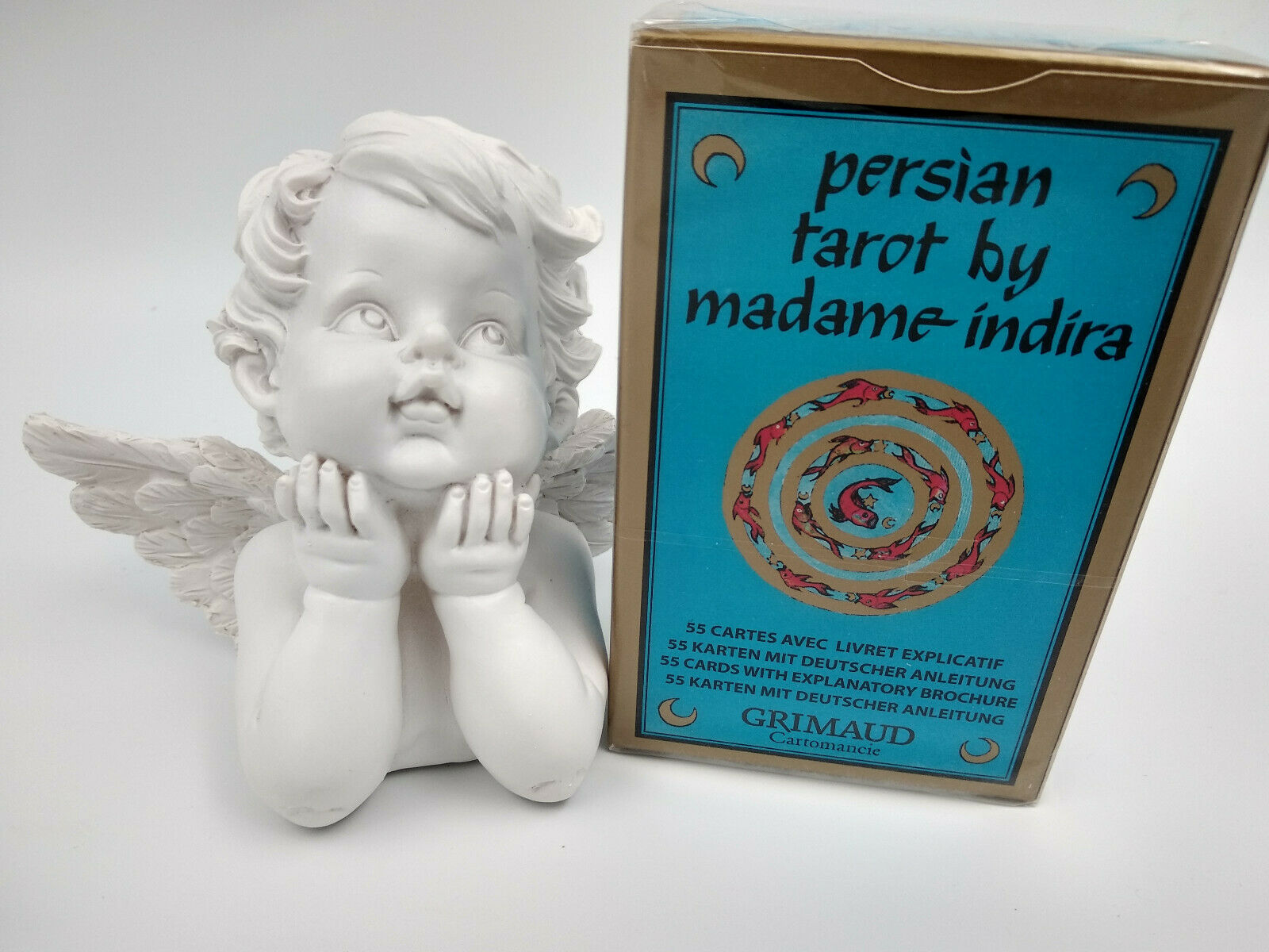 Tarot Persan de madame Indira tarot divinatoire sous emballage avec livret  • Ateepique