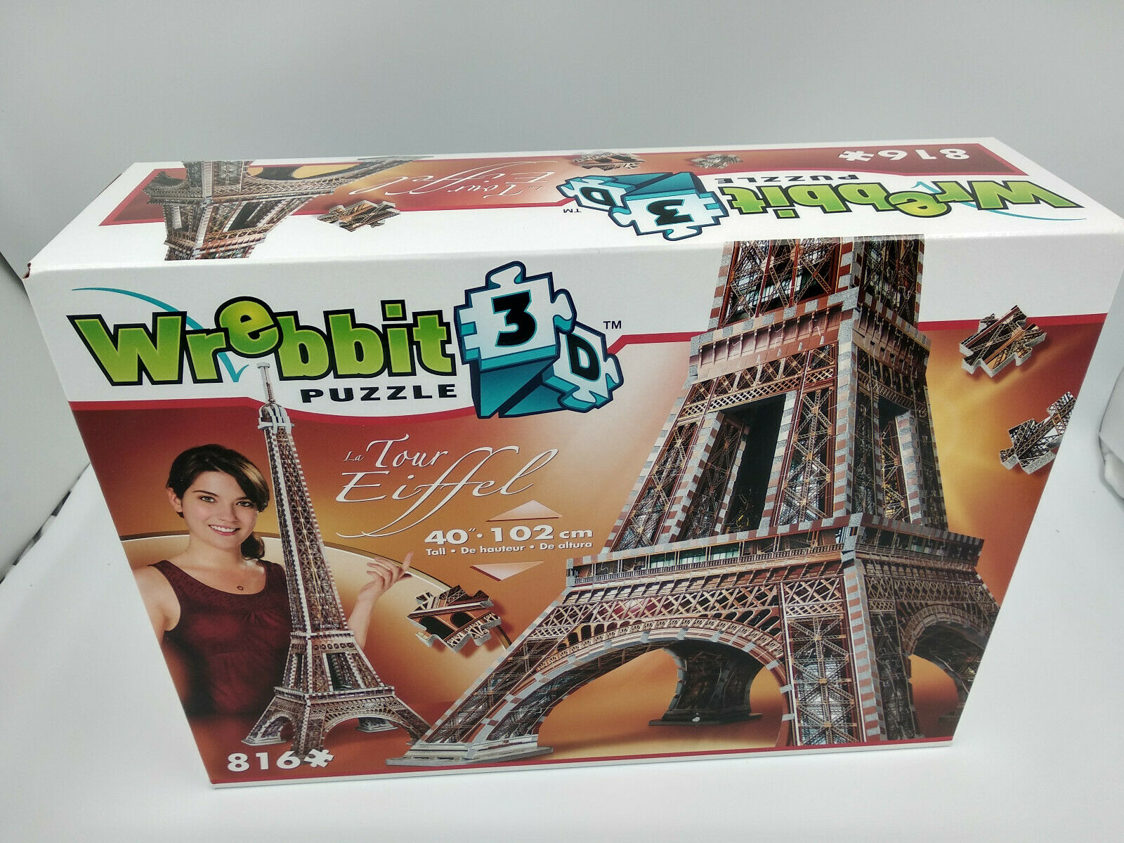 Wrebbit 3D Puzzle - Eiffel Tour (816)